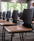 Fly Function Chairs With Custom Seat Pads At The Haus Restaurant