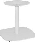 Helsinki Coffee Base In White, Viewed From Front Angle
