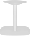 Helsinki Coffee Base In White, Viewed From Front