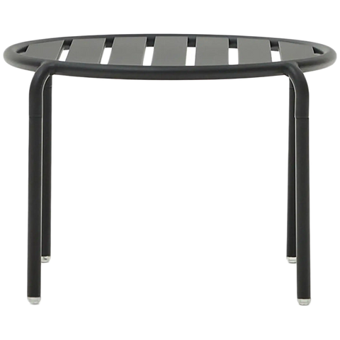 Joncols Coffee Table In Anthracite 680Dia, Viewed From Front