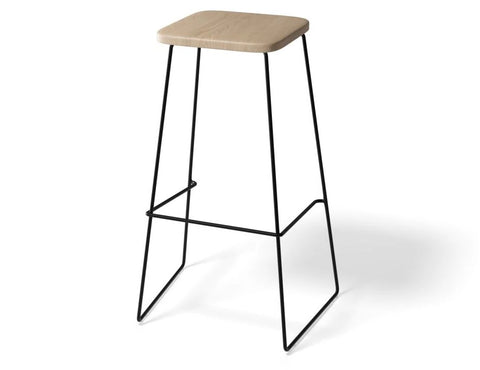 Judo Bar Stool with Square Seat