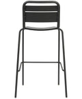 Lambretta Bar Stool By Dolce Vita In Anthracite, Viewed From Back