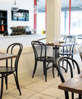 Liberty Table Base And Bentwood Chairs In The Front Dining At Farina 00 Pasta And Wine