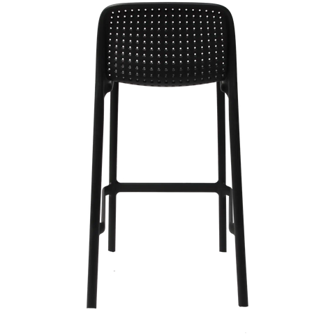 Lido Counter Stool By Nardi In Anthracite, Viewed From Back