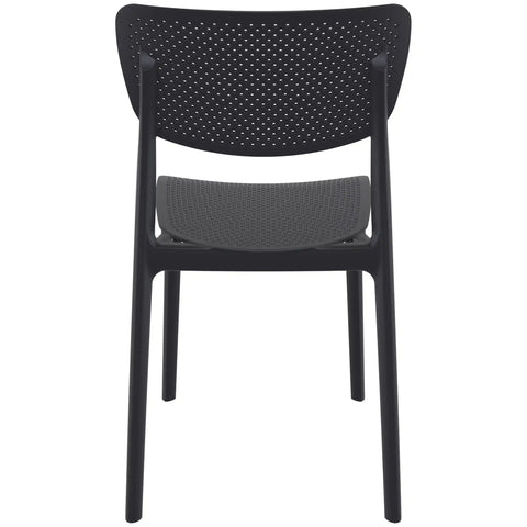 Lucy Chair By Siesta In Black, Viewed From Behind 9B70Efbe Be3A 4D4C Aff9 931220Ecc9E6