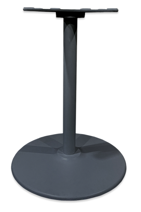 Luna-Table-Base-At-Dining-Height-In-Anthracite-Viewed-From-Front