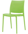 Maya Chair By Siesta In Tropical Green, Viewed From Angle In Front