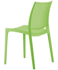 Maya Chair By Siesta In Tropical Green, Viewed From Behind On Angle