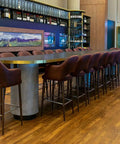 Mulberry Stools In Main Dining At Bespoke Wine Bar Kitchen