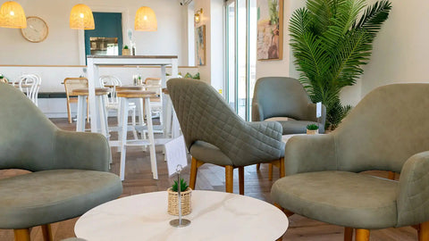 Mulberry XL Tub Chairs At The Lighthouse Wharf Hotel
