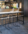 Pi Bar Stools Custom Tiled Bar Table At Murray Bridge Hotel