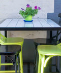 Powder Coated Florence Bar Stools And Custom Tiled Tables At Exchange Hotel Gawler