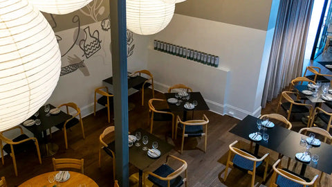 Restaurant Furniture At Georges On Waymouth Featuring Glynis Armchairs
