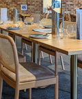 Sienna Chairs In Natural At Rezz Hotel 