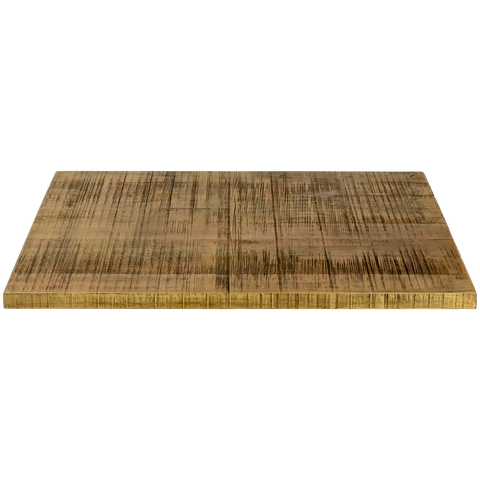 Rough Sawn Table Top 800X800 Viewed In Front