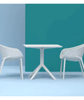 Sky Armchair And Sky Table By Siesta In White