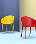Sky Armchair By Siesta In Mango And Red