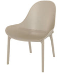 Sky Lounge Chair By Siesta In Taupe, Viewed From Angle In Front
