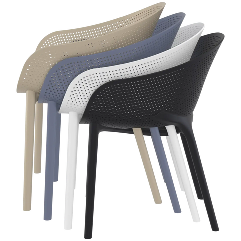 Sky Pro Armchair By Siesta In Stack