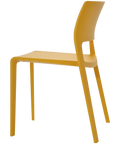 Sorrento Chair In Mustard, Viewed From Side
