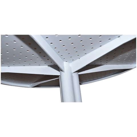 Step Table By Nardi In White, Viewed From Underside