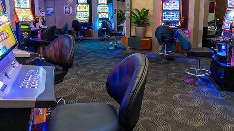 Tower Hotel Stirling II Gaming Stools In The Gaming Area