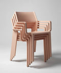 Trill Armchair By Nardi In Rosa Stack
