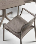 Trill Armchair By Nardi In Taupe In Setting