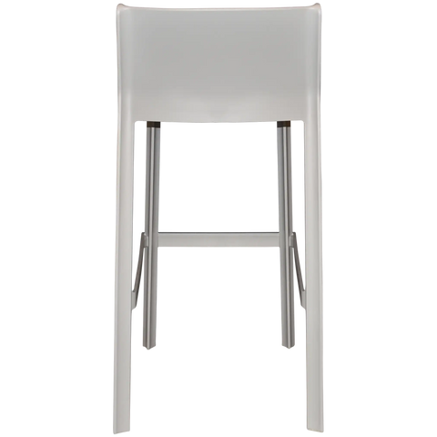 Trill Bar Stool By Nardi In Light Grey, Viewed From Back