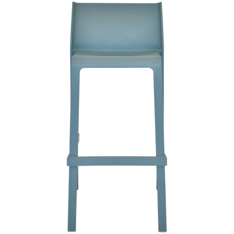 Trill Bar Stool By Nardi In Teal, Viewed From Front
