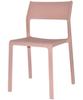 Trill Chair By Nardi In Rosa, Viewed From Angle In Front
