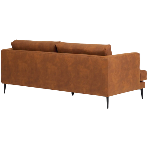 Vinny Lounge In Tan, Viewed From Back Angle