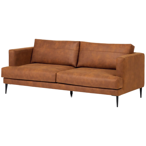 Vinny Lounge In Tan, Viewed From Front Angle