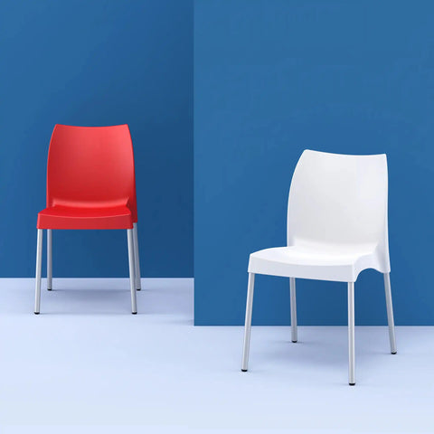 Vita Chair By Siesta In Red And White