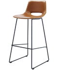 Ziggy Bar Stool 75 In Rust From Front Angle