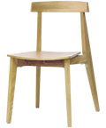 Zoltan Natural Chair, Viewed From Front Angle