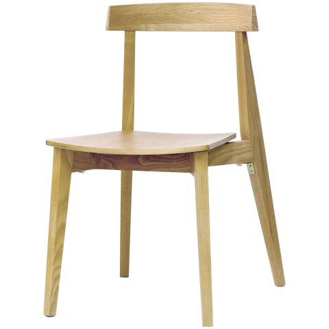 Zoltan Natural Chair, Viewed From Front Angle