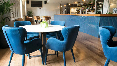 Wembley Lounge And Compact Laminate Table Tops At Robin Hood Hotel