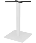 Carlton Square Pedestal With Matt White 450 Base, Viewed From Angle In Front