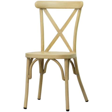 Florence Chair Natural, Viewed From Angle In Front