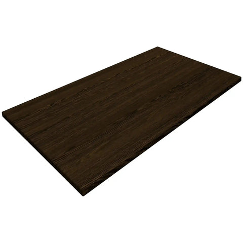 Rectangle Werzalit Table Top In Wenge