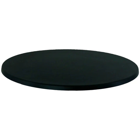 Round Werzalit Table Top In Black